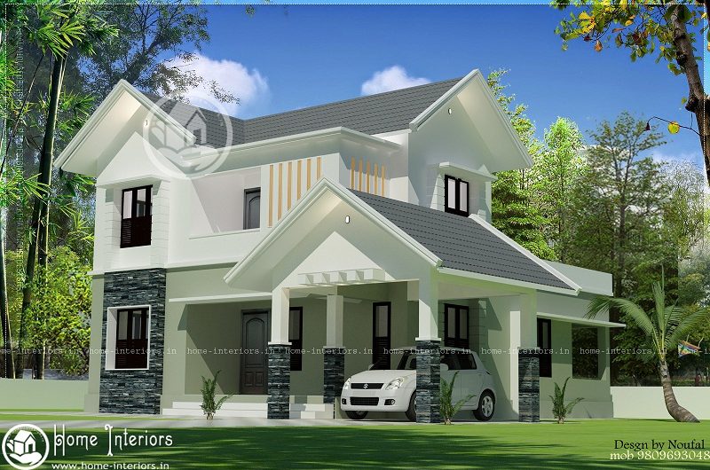 1800 Sq Ft Contemporary Double Floor Home Design
