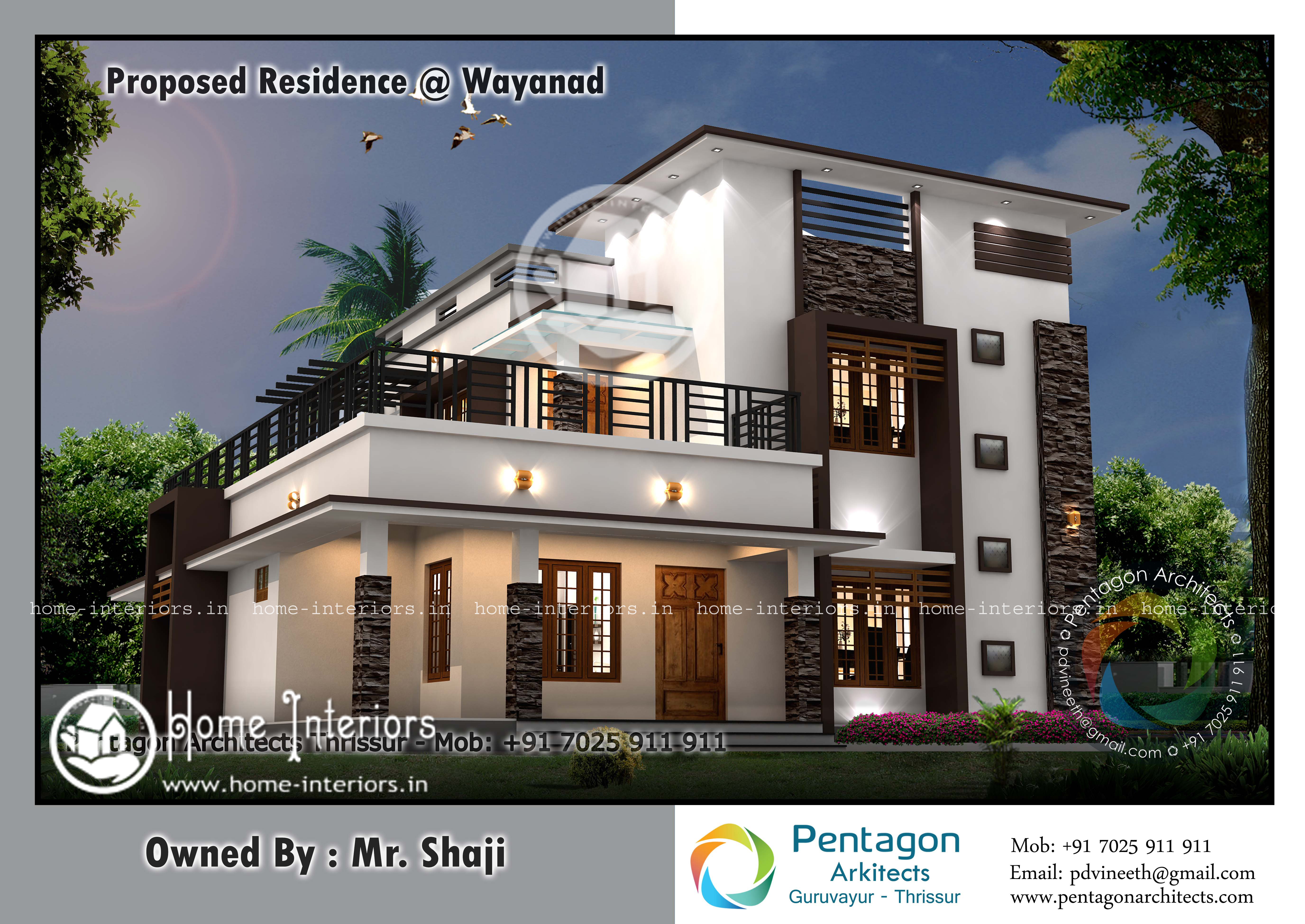 2186 Square Feet Amazing and Beautiful Home Design