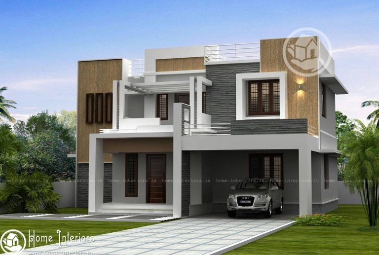 2600 Sq Ft Double Floor Contemporary Home Design
