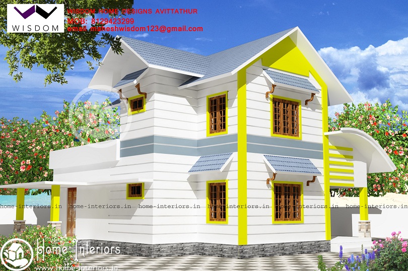 1680 Sq Ft Double Floor Contemporary Home Designs