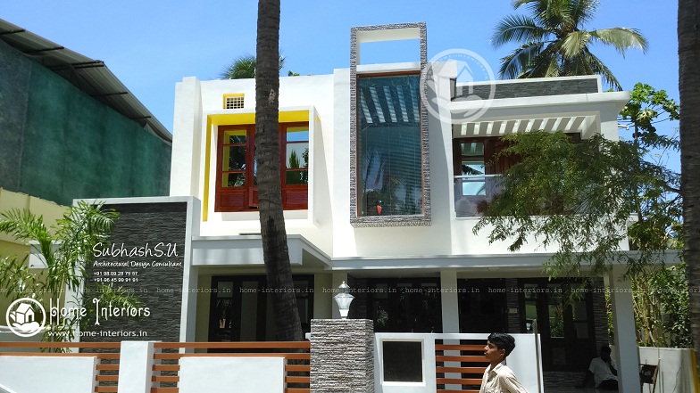 1700 Sq Ft Contemporary Double Floor Home Designs