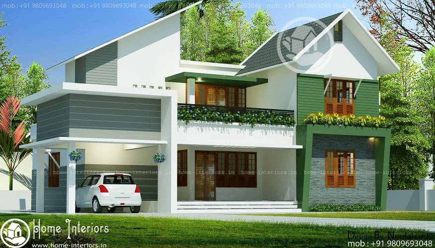1870 Sq Ft Double Floor Contemporary Home Design