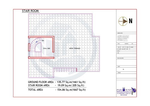 1667 Square Feet Excellent And Amazing Kerala Home Stair Room Plan