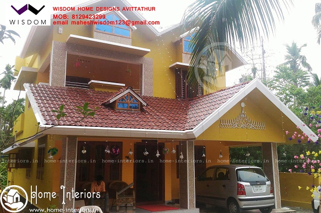 1680 Sq Ft Double Floor Contemporary Home Design