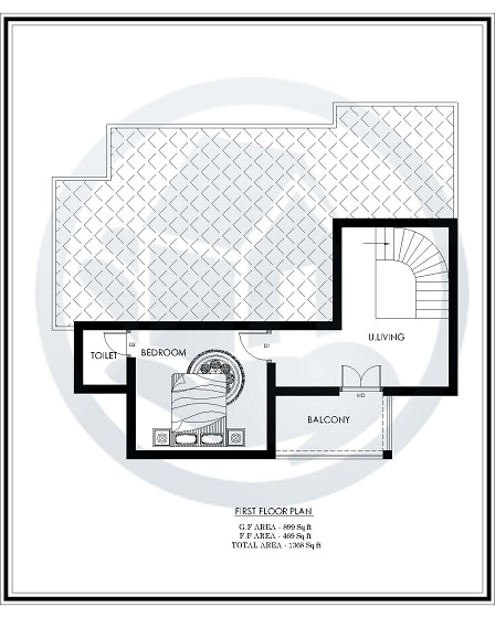 1368 Sq Ft Double Floor Happy Home Villa 9 Design
