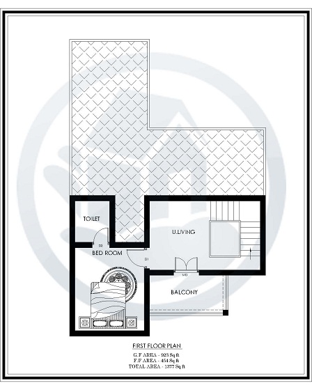 1377 Sq Ft Double Floor Happy Home Villa 4 Design