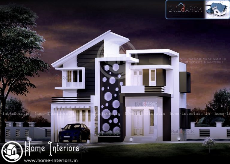 2010 Sq Ft Double Floor Contemporary Home Design