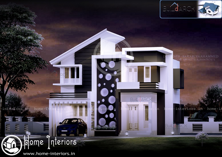 2010 Sq Ft Double Floor Contemporary Home Design