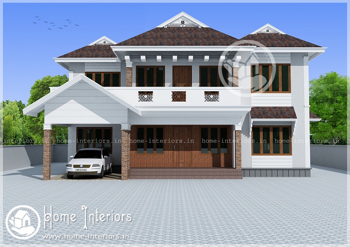 2769 Sq Ft Double Floor Contemporary Home Design