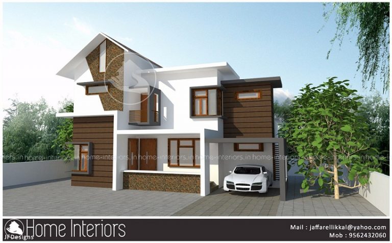 1950 Square Feet Double Floor Budget Home Design