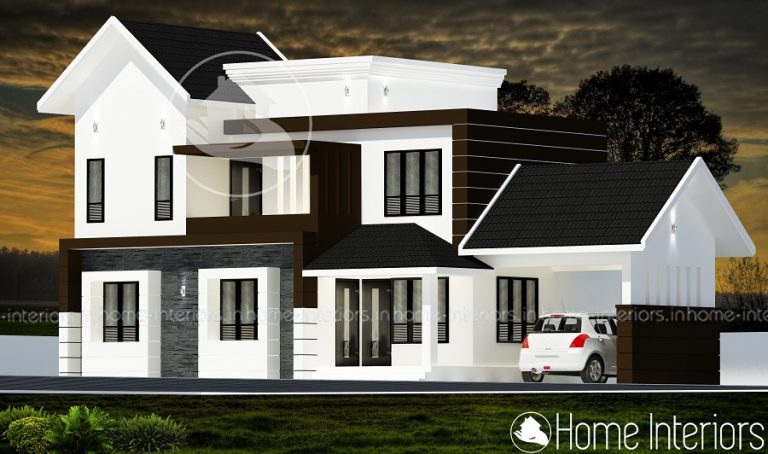 2000 Square Feet Double Floor Renovated Budget Home Design