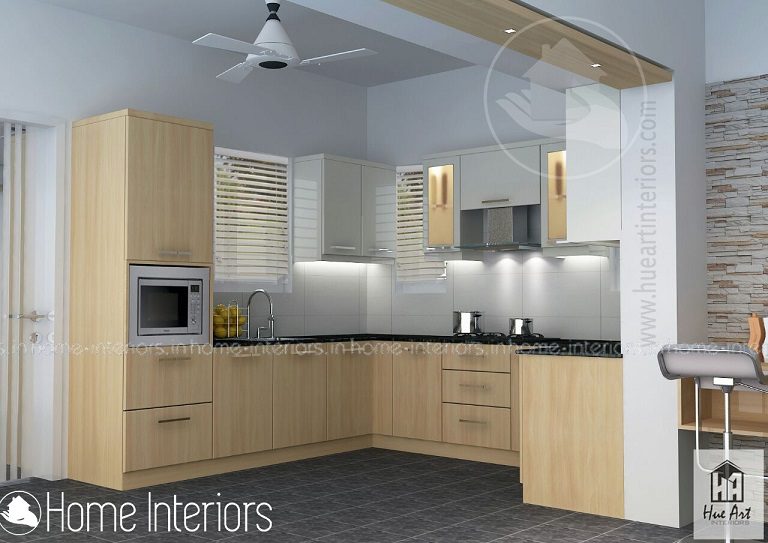 Simple Contemporary Modular Kitchen Interior Design