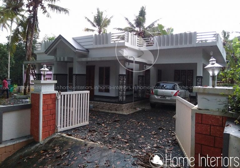 1700 Square Feet Single Floor Contemporary Home Design