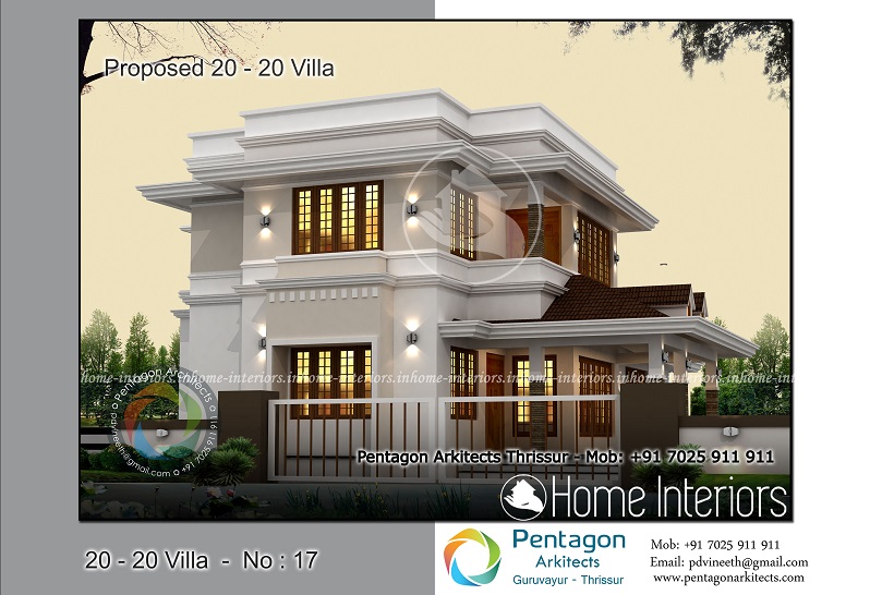 1982 Square Feet 3 BHK Contemporary 20-20 Home Villa 17 Design