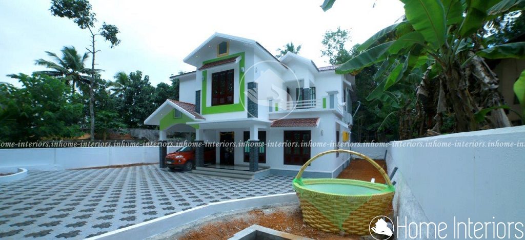 2200 Square Feet Double Floor Contemporary Home Design