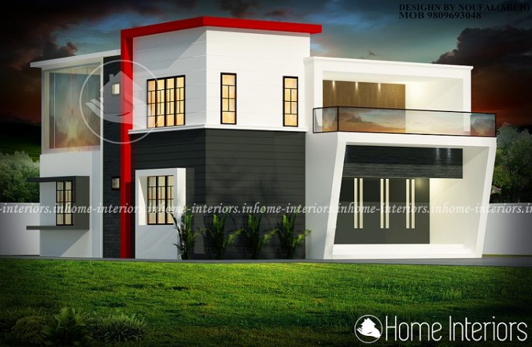 1700 Square Feet Double Floor Budget Home Design