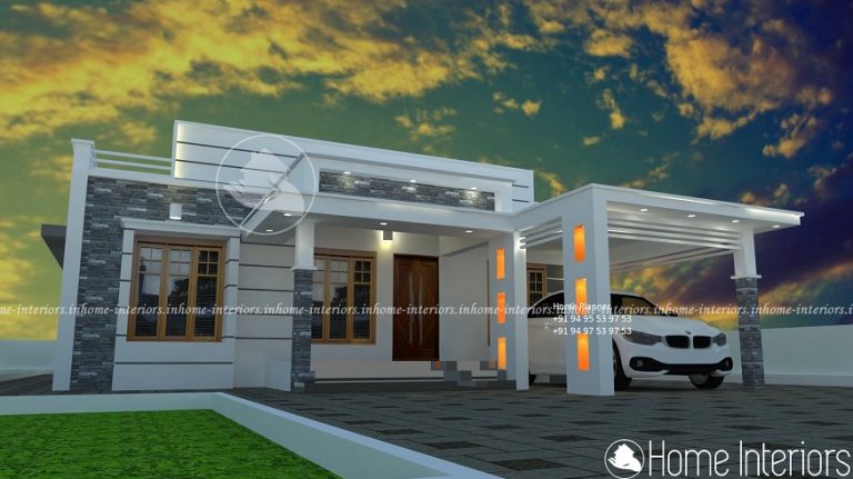 1600 Square Feet Single Floor Budget Home Design