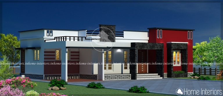 1200 Square Feet Single Floor Contemporary Home Designs
