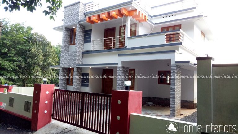 1750 Square Feet Double Floor Contemporary Home On Sale