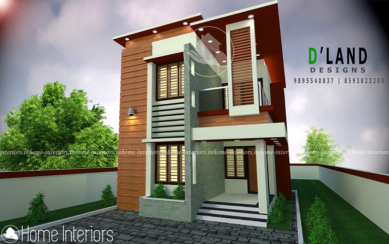 1400 Square Feet Double Floor Contemporary Home Designs