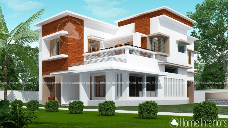 2833 Square Feet Double Floor Contemporary Home Design