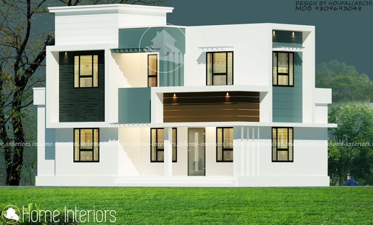 1450 Square Feet Double Floor Budget Home Design
