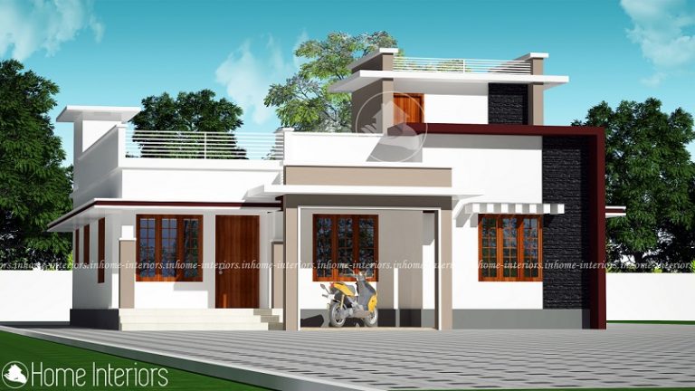 1500 Square Feet Single Floor Contemporary Home Design