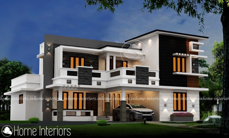 2979 Square Feet Double Floor Contemporary Home Design