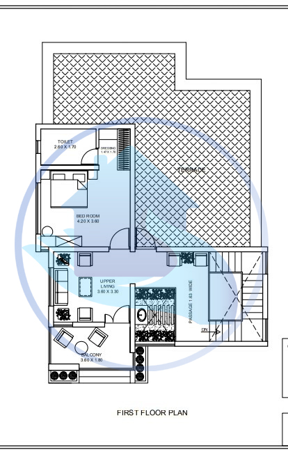 2338 Square Feet Double Floor Contemporary Home Design