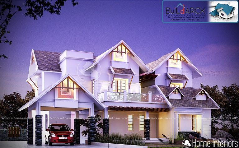 3029 Square Feet Double Floor Contemporary Home Design