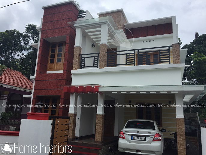 1750 Square Feet Double Floor Contemporary Home Designs