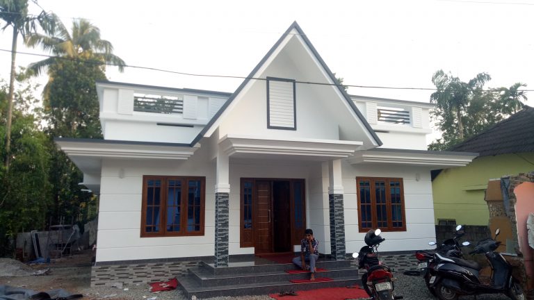 1350 Square Feet Single Floor Modern Style Home Design