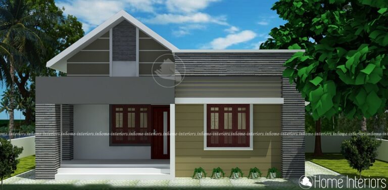 1000 Square Feet Single Floor Modern Home Design