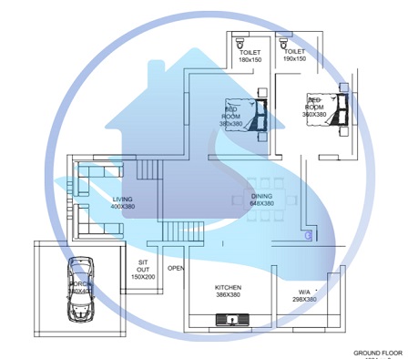 1700 Square Feet Double Floor Low Cost Home Design