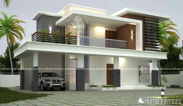 2365 Square Feet Double Floor Contemporary Home Design