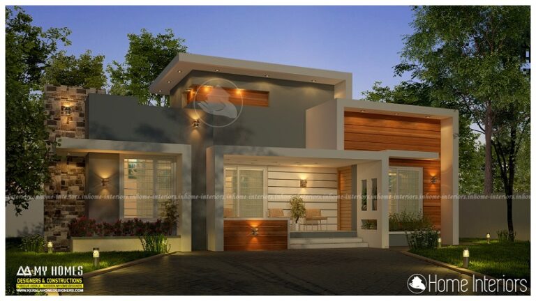 800 Square Feet Single Floor Low Cost Home Design