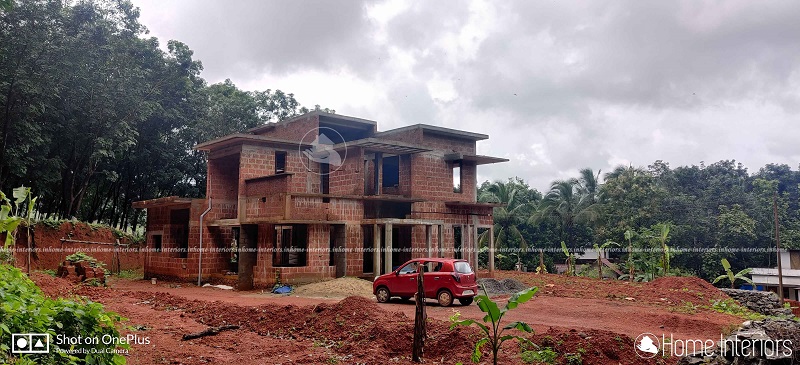 3195 Square Feet Double Floor Contemporary Home Design