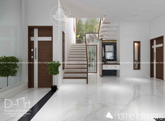 3195 Square Feet Double Floor Contemporary Home Design