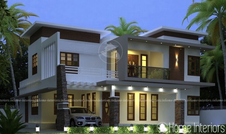Contemporary Double Floor Home Design