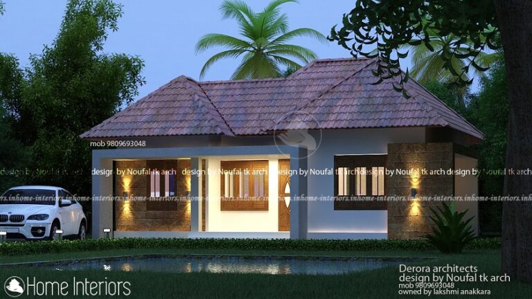 900 Square Feet single Floor Home Design