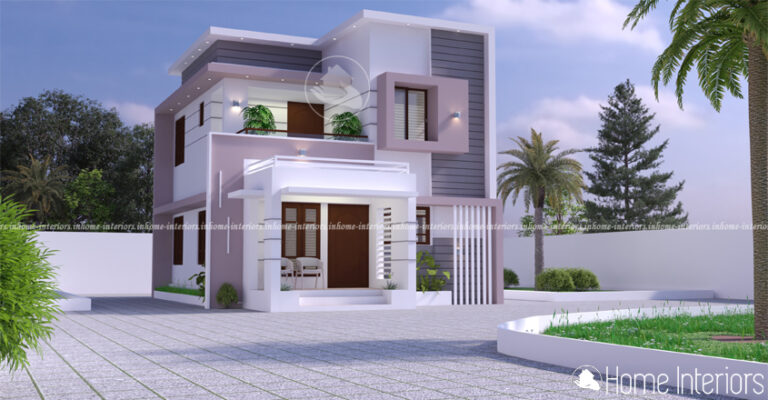 1168 Square Feet Double Floor Contemporary Home Design