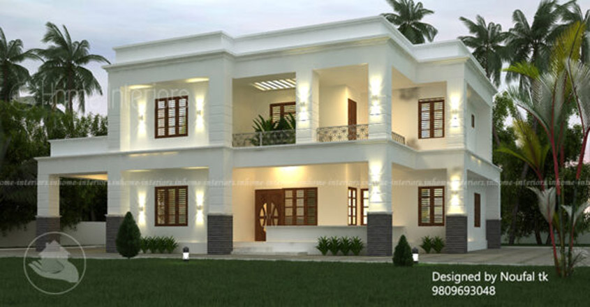 2600 Square Feet Double Floor Home Design