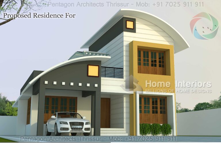 Home Design and Plan: 3-Bedroom Attached House