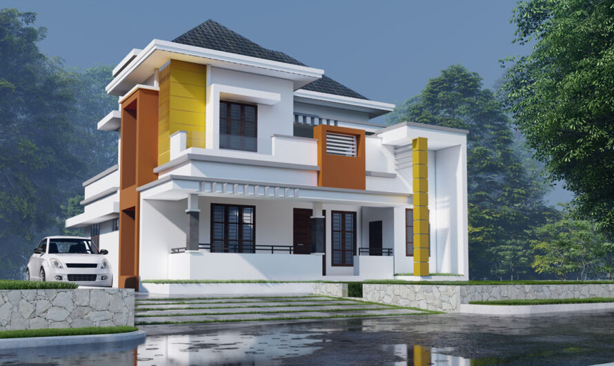 Elegant 4BHK Contemporary Home in Nallila – A Spacious 2000 Sq.ft.