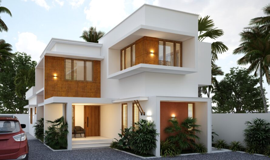 A Stylish Contemporary Home on a 5-Cent Plot: A Perfect Blend of Comfort and Design