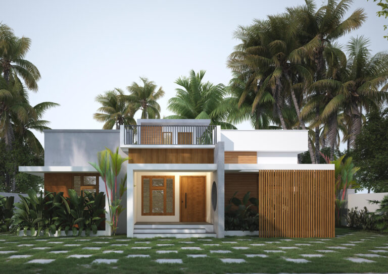 A Compact and Functional 956 Sqft Home: Ideal for Small Families