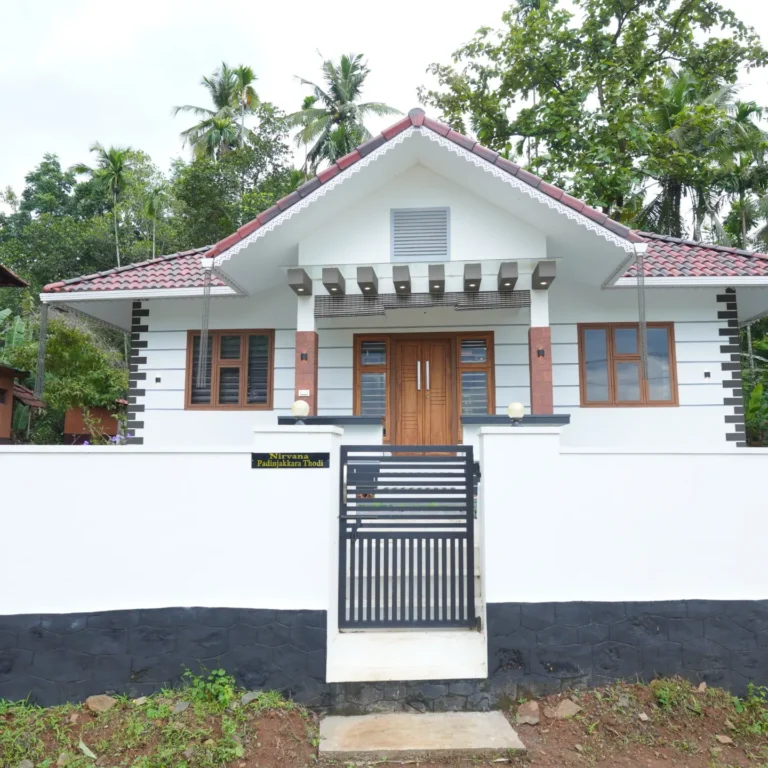 951 Sq Ft Contemporary Home Design in Malappuram | 2 Bedroom Budget House by Engineer KV Muraleedharan