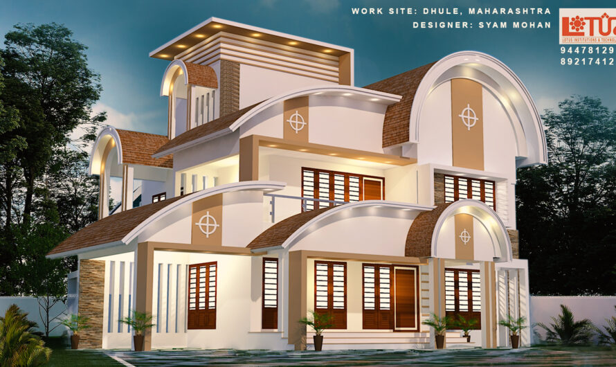 2160 Sq Ft 5BHK Contemporary Home Design | Budget-Friendly 44 Lakh House Plan