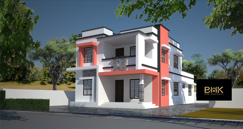 1738 Sqft Contemporary Style Home Design Under 27 Lakhs | Budget-Friendly Modern House Plan