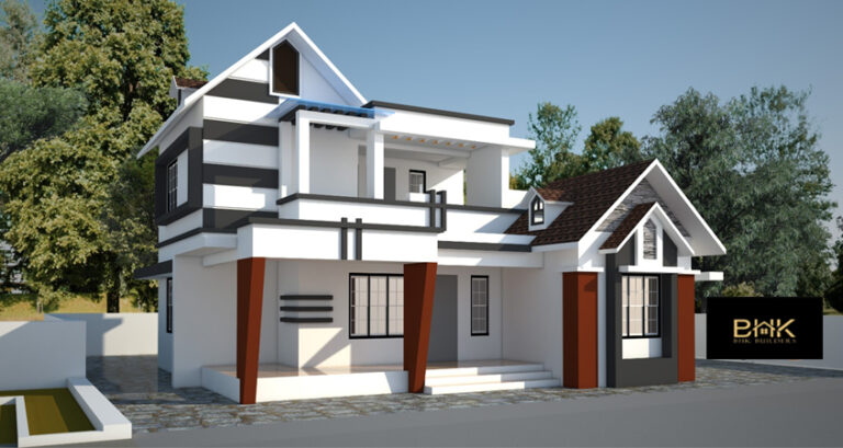 1515 Sq.ft Modern Contemporary Home Design | 3 BHK House Under 26 Lakhs